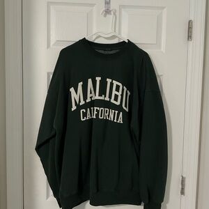 Malibu California Black Sweater